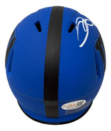 Odell Beckham Signed New York Giants Rave Mini Speed Helmet JSA QR
