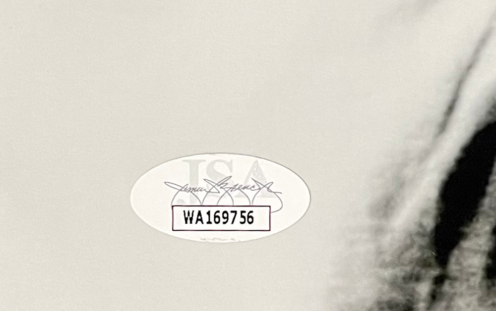 Joe Elliott Signed 11x14 Black And White Def Leppard Photo JSA ITP