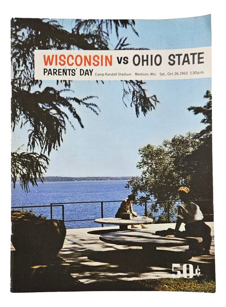 Ohio State vs Wisconsin October 26 1963 Official Game Program - Sports Integrity