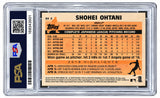 2018 Topps Update #83-2 Shohei Ohtani Angels Rookie Card PSA Mint 9