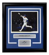 Shohei Ohtani Framed Los Angeles Dodgers 8x10 Photo w/ Laser Signature