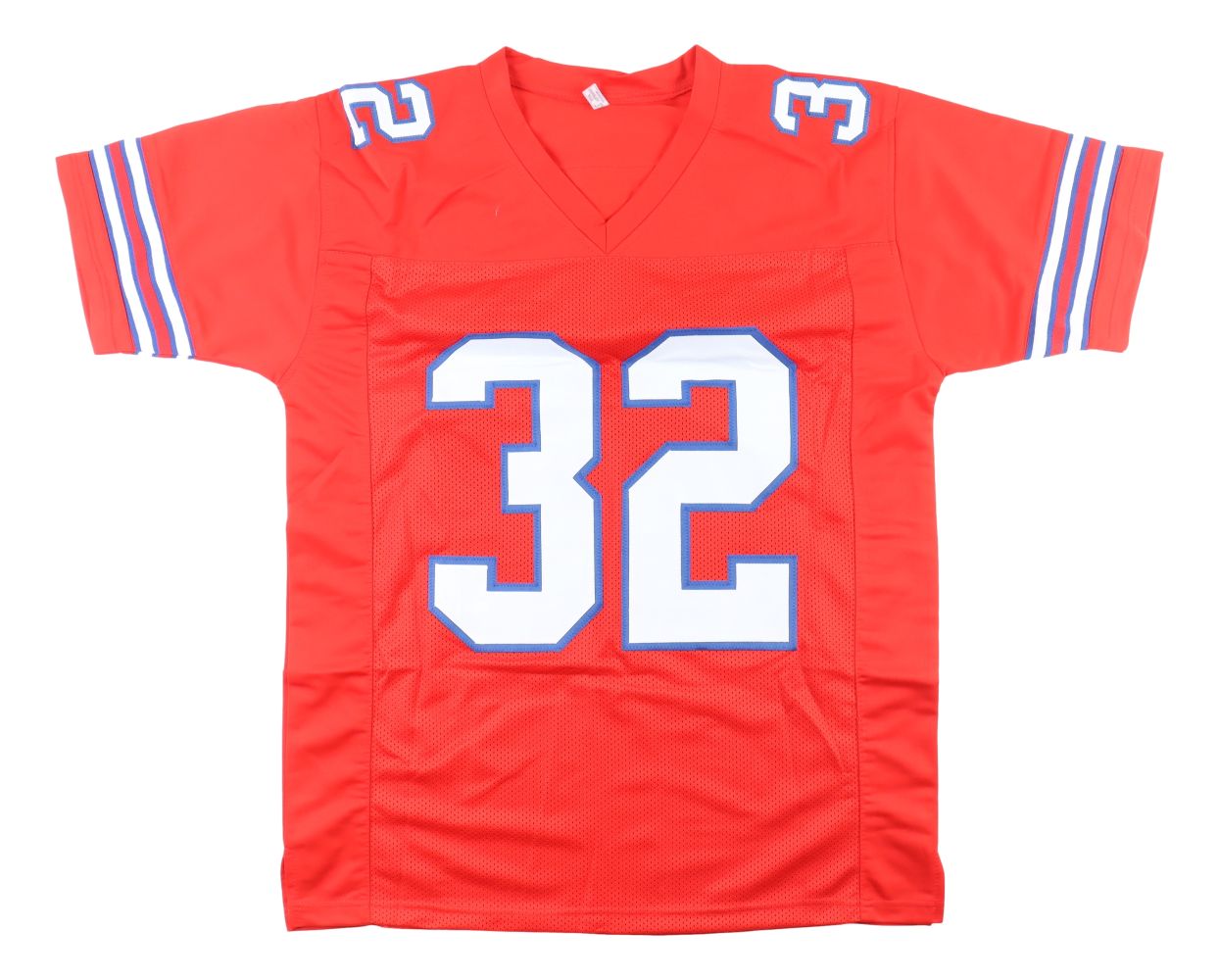 OJ Simpson Buffalo Signed Red Football Jersey JSA
