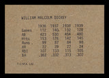 Bill Dickey Autographed 1974 TCMA 1936-39 Yankee Dynasty Card New York Yankees SKU #251871