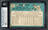 George Brunet Autographed 1965 Topps Card #242 California Angels Beckett BAS #18278919