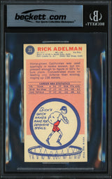 Rick Adelman Autographed 1969-70 Topps Rookie Card #23 San Diego Rockets Beckett BAS #18281285