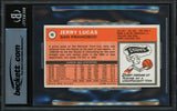 Jerry Lucas Autographed 1970-71 Topps Card #46 San Francisco Warriors Beckett BAS #18281295