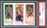 Magic Johnson Autographed 1980 Topps Rookie Card Los Angeles Lakers Auto Grade Gem Mint 10 PSA/DNA #42350907