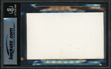 Chick Hafey Autographed 3x5 Index Card St. Louis Cardinals, Cincinnati Reds Beckett BAS #18281375