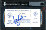 George Brett Autographed 3.5x7 Ted Williams Museum Ticket Kansas City Royals Beckett BAS #18281772