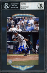 Ichiro Suzuki Autographed 4x6 Photo Seattle Mariners Auto Grade Gem Mint 10 Beckett BAS #18281231
