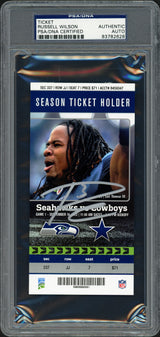 Russell Wilson Autographed Sept. 16th, 2012 1st NFL Win Ticket Seattle Seahawks PSA/DNA #83782628