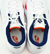 Giannis Antetokounmpo Autographed 2022 Player Exclusive (PE) Promo VIRGINIA WHT/NAVY/WHT Nike Zoom Freak 4 NCAA SOS Shoes Size 16 (With Box) Beckett BAS Witness #3W396660 & #3W396661