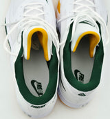 Giannis Antetokounmpo Autographed 2022 Player Exclusive (PE) Promo BAYLOR UNIVERSITY WHT/GORGE Nike Zoom Freak 4 NCAA SOS Shoes Size 16 (With Box) Beckett BAS Witness #3W396923 & #3W396924