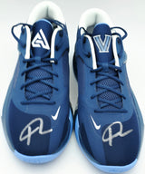 Giannis Antetokounmpo Autographed 2022 Player Exclusive (PE) Promo VILLANOVA NAVY/WHT/NAVY Nike Zoom Freak 4 NCAA SOS Shoes Size 16 (With Box) Beckett BAS Witness #3W396289 & #3W396290