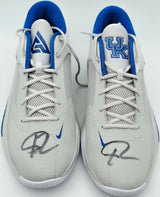 Giannis Antetokounmpo Autographed 2022 Player Exclusive (PE) Promo UNIVERSITY OF KENTUCKY NIGHT Nike Zoom Freak 4 NCAA SOS Shoes Size 16 (With Box) Beckett BAS Witness #3W395063 & #3W395064