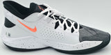 Giannis Antetokounmpo Autographed DENIM/BLK/WHT Nike Zoom Freak 2 Shoes Milwaukee Bucks Size 16 (No Box) Beckett BAS Witness #3W396329 & #3W396330