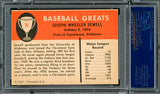 Joe Sewell Autographed 1961 Fleer Card #76 New York Yankees PSA/DNA #83312489