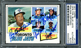 Toronto Blue Jays Coaches Autographed 1977 Topps Card #113 (Signed By All 5) PSA/DNA #83300200
