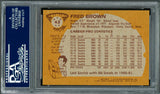 Downtown Fred Brown Autographed 1981-82 Topps Card #43 Seattle Supersonics PSA/DNA #83921043