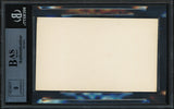 Jim Bottomley Autographed 3x5 Index Card St. Louis Cardinals Auto Grade Mint 9 Beckett BAS #13264847