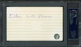 Wally Pipp Autographed 3x5 Index Card New York Yankees PSA/DNA #85370109
