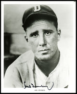 Hank Greenberg Autographed 8x10 Photo Detroit Tigers Beckett BAS #AE33044