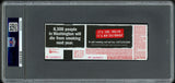 Ichiro Suzuki Autographed April 2nd, 2001 MLB Debut Game Full Ticket Seattle Mariners PSA 2 Auto Grade Gem Mint 10 "4-2-2001 & 2-5 Run" PSA/DNA #68592606