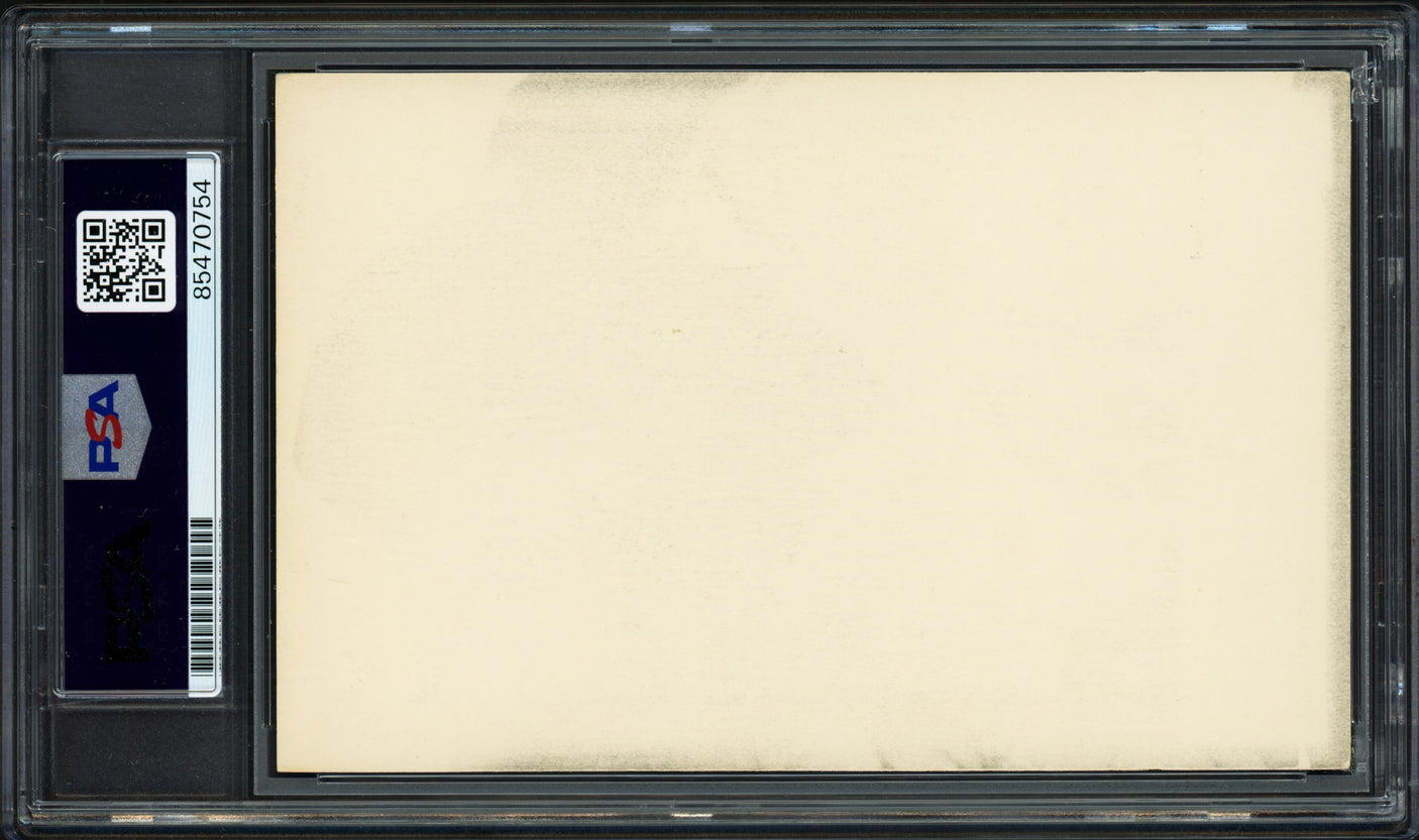 Satchel Paige Autographed 1974 TCMA Card Negro Leagues PSA/DNA #85470754