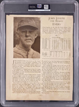 Joe Tinker Autographed 8.5x11 Magazine Page Chicago Cubs Auto Grade Gem Mint 10 PSA/DNA #85433069