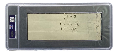 Orville Wright Signed Slabbed Bank Check PSA/DNA 85200374 - Sports Integrity