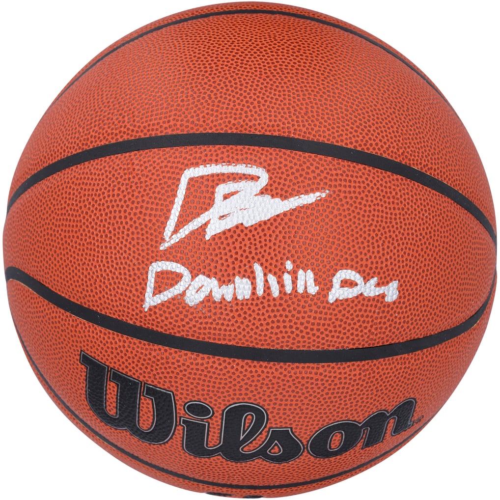 Desmond Bane Autographed/Inscribed "Downhill Des" Wilson Authentic Series NBA Indoor/Outdoor Basketball Fanatics