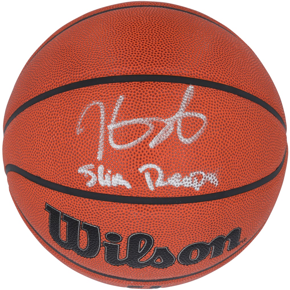 Kevin Durant Autographed/Inscribed "Slim Reaper" Wilson Authentic Series NBA Indoor/Outdoor Basketball Fanatics