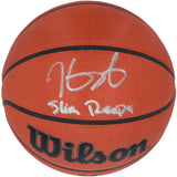 Kevin Durant Autographed/Inscribed "Slim Reaper" Wilson Authentic Series NBA Indoor/Outdoor Basketball Fanatics