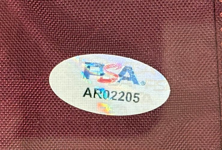 Arnold Palmer Jack Nicklaus Signed Framed King & Bear Golf Flag PSA/DNA LOA