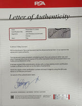 Arnold Palmer Jack Nicklaus Signed Framed King & Bear Golf Flag PSA/DNA LOA