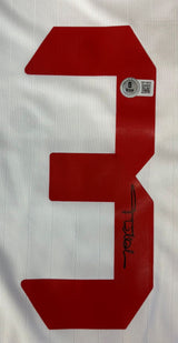 Paolo Maldini Signed AC Milan 2007 Champions League Adidas Soccer Jersey BAS