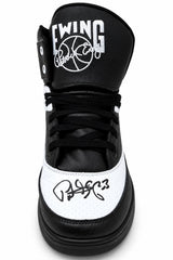 Patrick Ewing Signed Black/White Left Ewing Athletics HI OG Shoe BAS