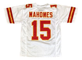 Patrick Mahomes Kansas City White Football Jersey - Sports Integrity