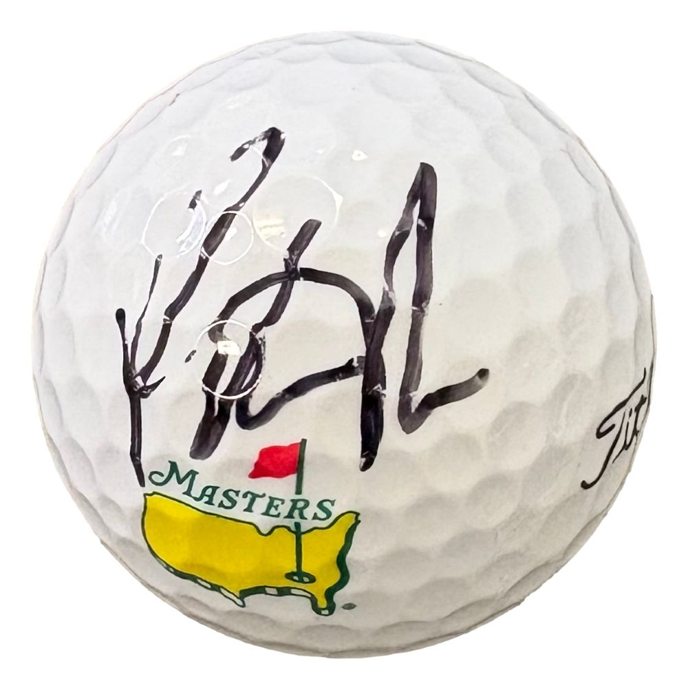 Patrick Reed Signed Titleist Masters Logo Golf Ball PSA/DNA