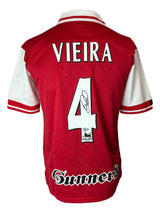 Patrick Vieira Signed Arsenal Nike Soccer Jersey BAS