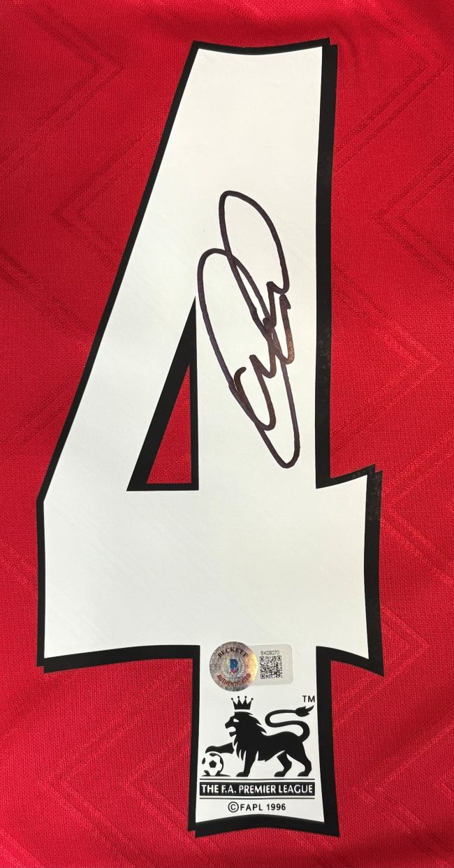 Patrick Vieira Signed Arsenal Nike Soccer Jersey BAS