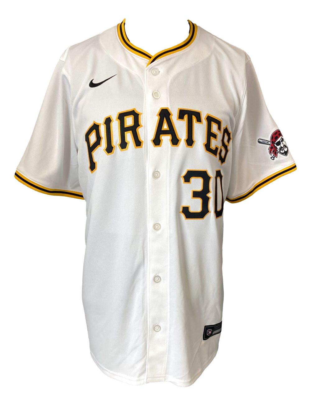 Paul Skenes Signed Pittsburgh Pirates White Nike Replica Jersey MLB Hologram