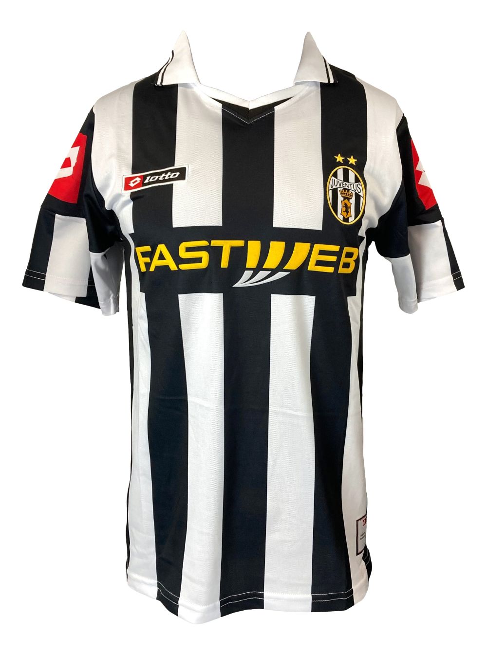 Pavel Nedved Signed Juventus Lotto Soccer Jersey BAS