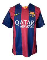 Pedro Signed Barcelona Nike Soccer Jersey BAS