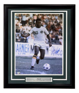 Pele Signed Framed 16x20 New York Cosmos Photo Fanatics