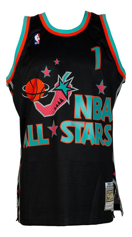Penny Hardaway Signed Magic 1996 NBA All Star M&N Swingman Basketball Jersey PSA - Sports Integrity