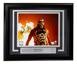 Penta Signed Framed 8x10 WWE Fire Entrance Photo Fanatics