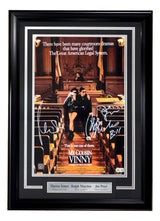 Joe Pesci Tomei Macchio Signed Framed 11x17 My Cousin Vinny Photo BAS LOA
