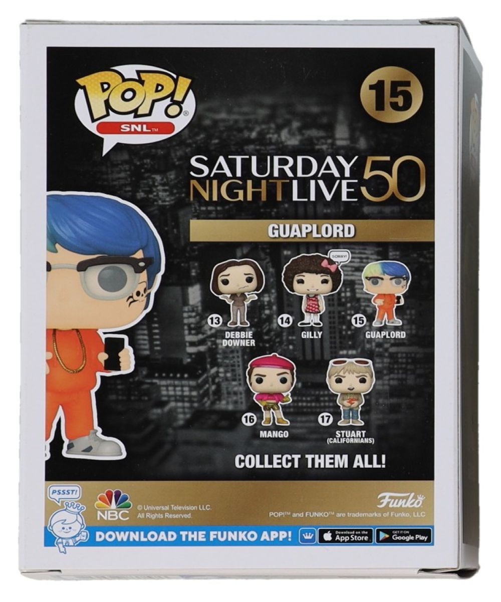 Pete Davidson Signed Saturday Night Live Guaplord Funko Pop #15 BAS