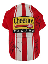 Richard Petty Evernham Labonte Signed Cheerios Racing Adjustable Hat JSA QR